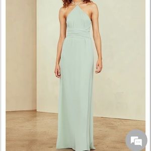 Amsale, size small, color Sage, new with tags